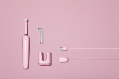 粉色USB线